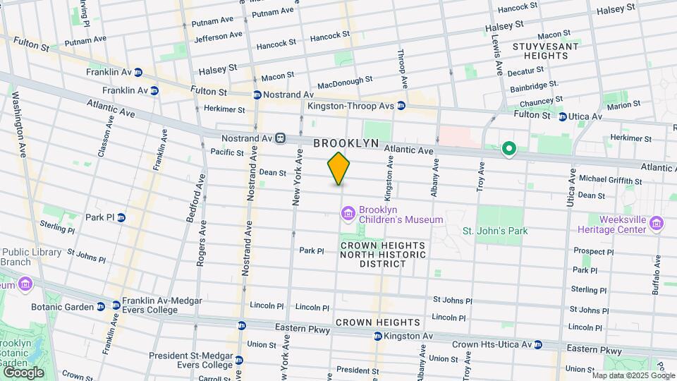 120 Brooklyn Ave Map and Location Details