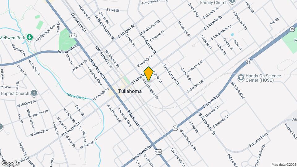 207 E Lauderdale St Mapa y Detalles de la Ubicación