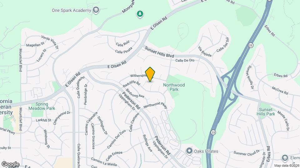 1239 Honeysuckle Ct Map and Location Details