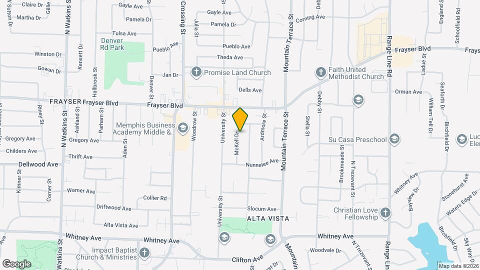 3284 McKell Dr Map and Location Details