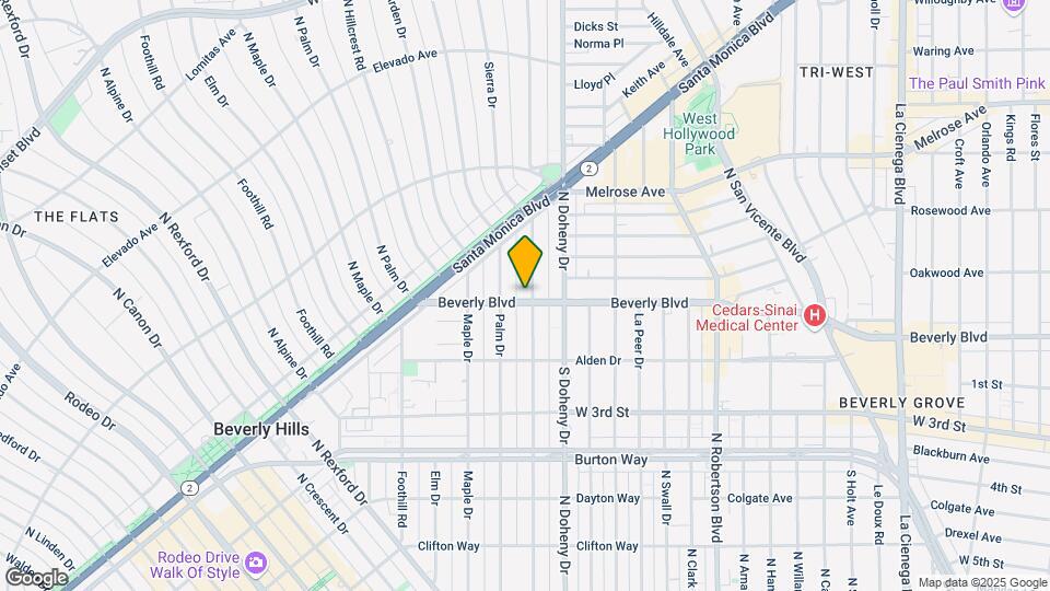 441 N Oakhurst Dr Map and Location Details
