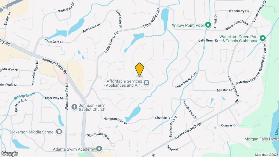 1185 Lake Colony Dr Map and Location Details