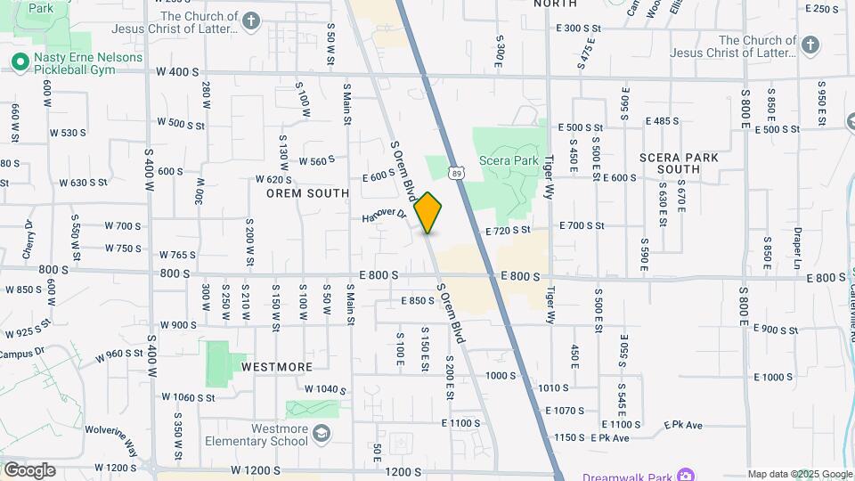 735 S 1803 W Map and Location Details