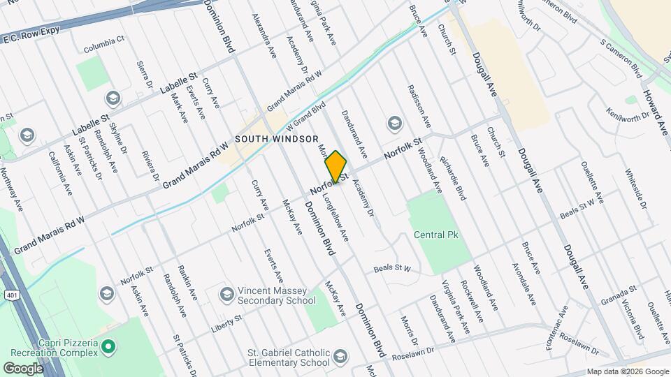 3205 Morris Dr Map and Location Details