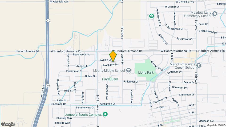 1022 Prosperity Dr Map and Location Details