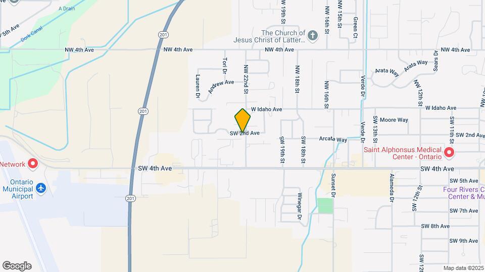 2306 SW 2nd Ave Map and Location Details