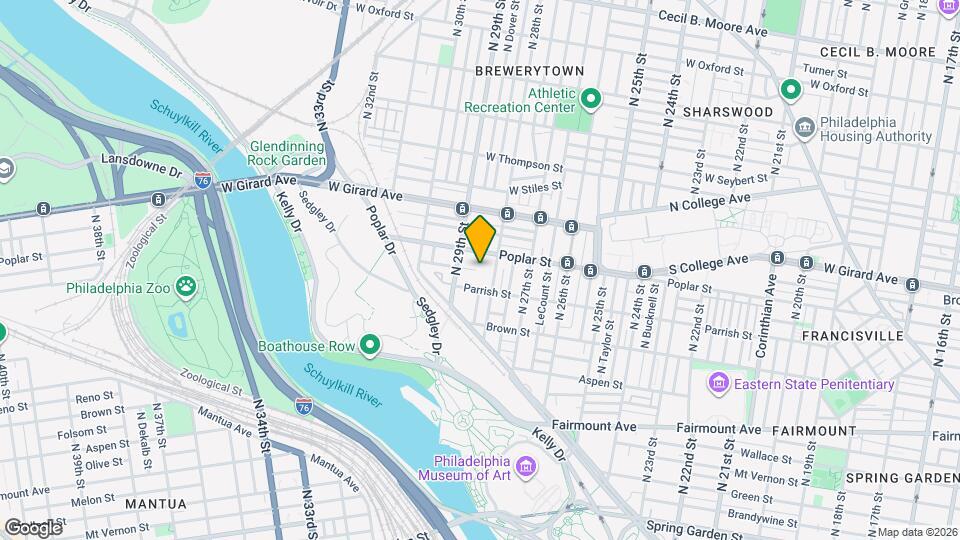 2813 Ogden St Map and Location Details