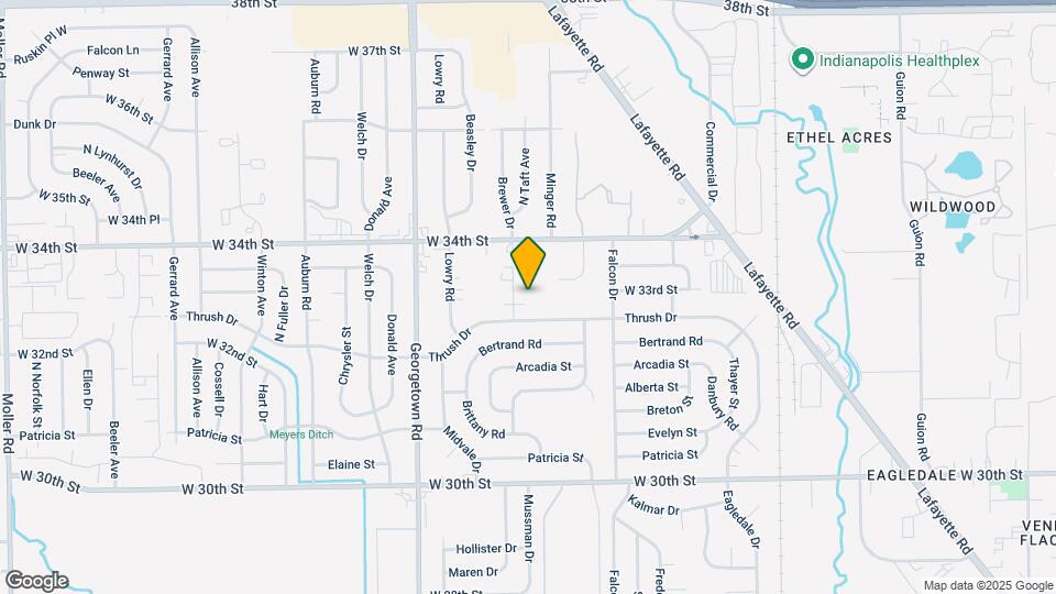 3301 Brewer Dr Map and Location Details