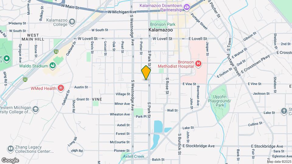 412 W Vine St Map and Location Details