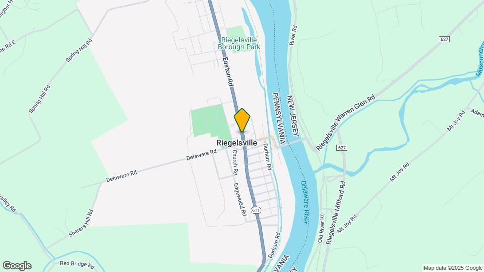 667 Easton Rd Map and Location Details