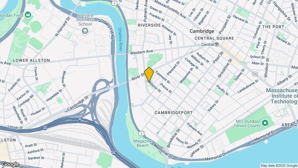 342 Allston St, Unit 2 Map and Location Details