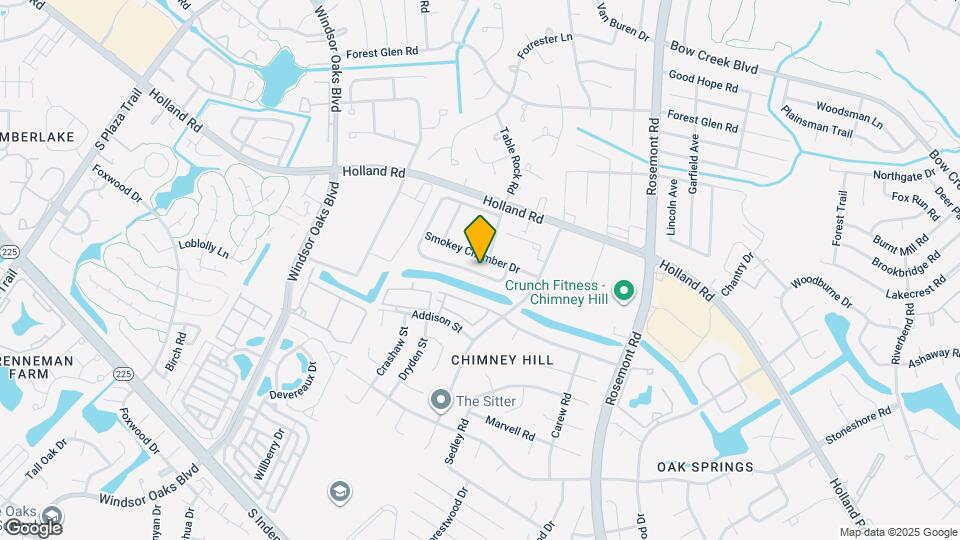 3851 Chimney Creek Dr Map and Location Details