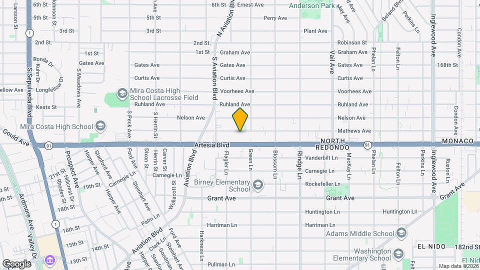 1924 Mathews Ave Map and Location Details