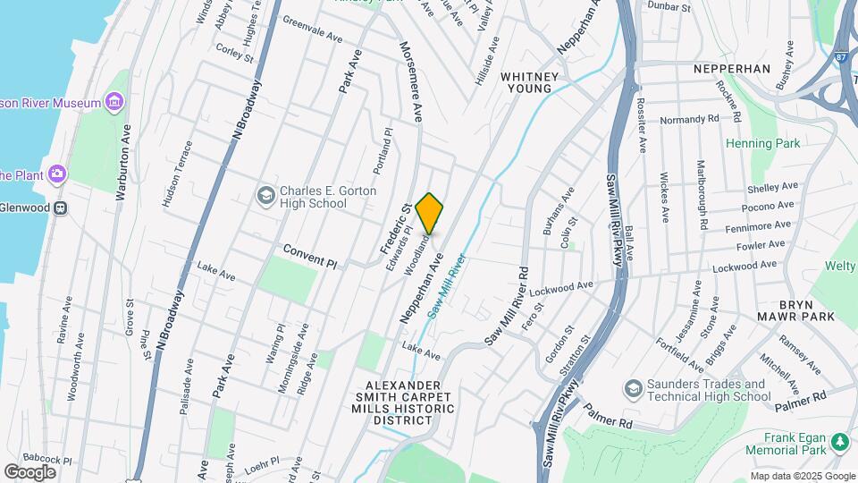 198 Woodland Ave Map and Location Details