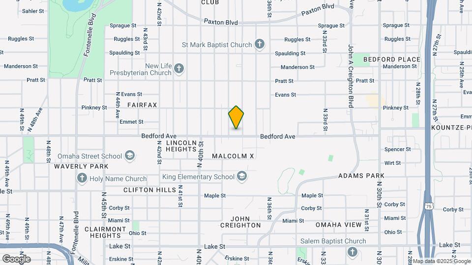 3710 Bedford Ave Map and Location Details