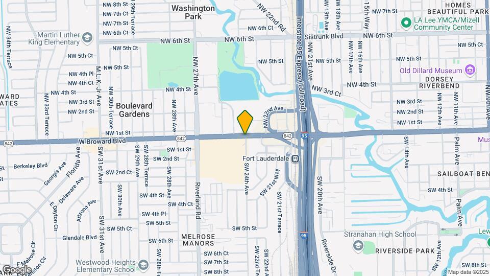 11XX SW 24th Ave-Unit -D Map and Location Details