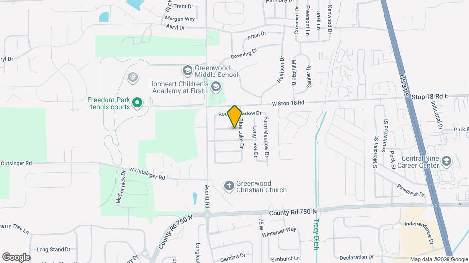 635 Cloverfield Ln Map and Location Details