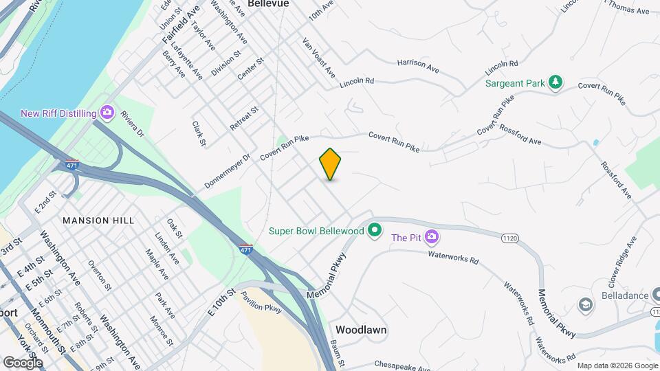 999 Taylor Ave Map and Location Details