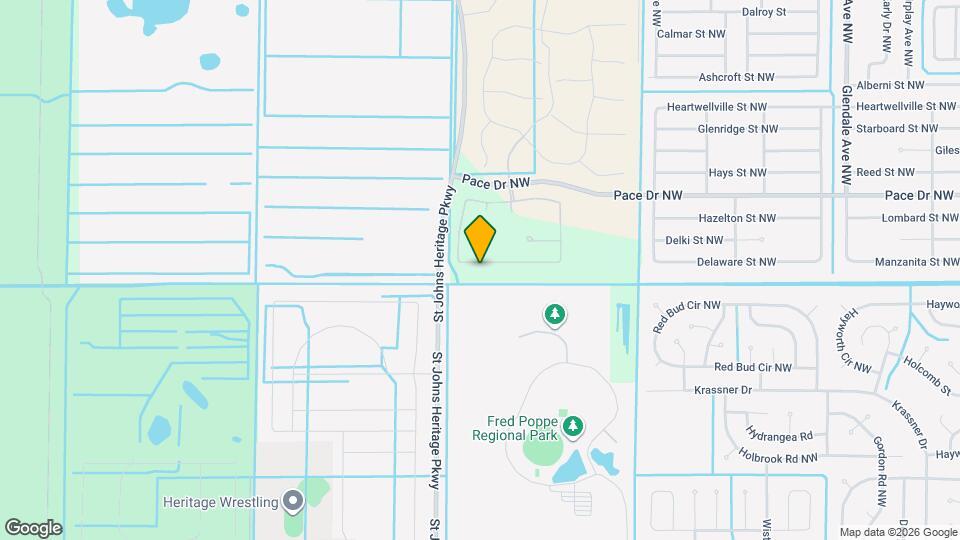 640 Veridian Cir NW Map and Location Details