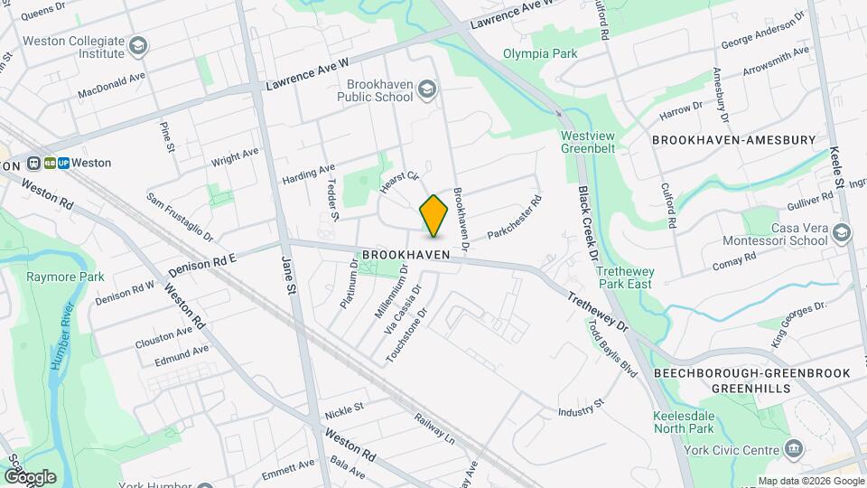 640 Trethewey Dr Map and Location Details