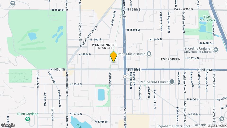 834 N 145th Ln Map and Location Details