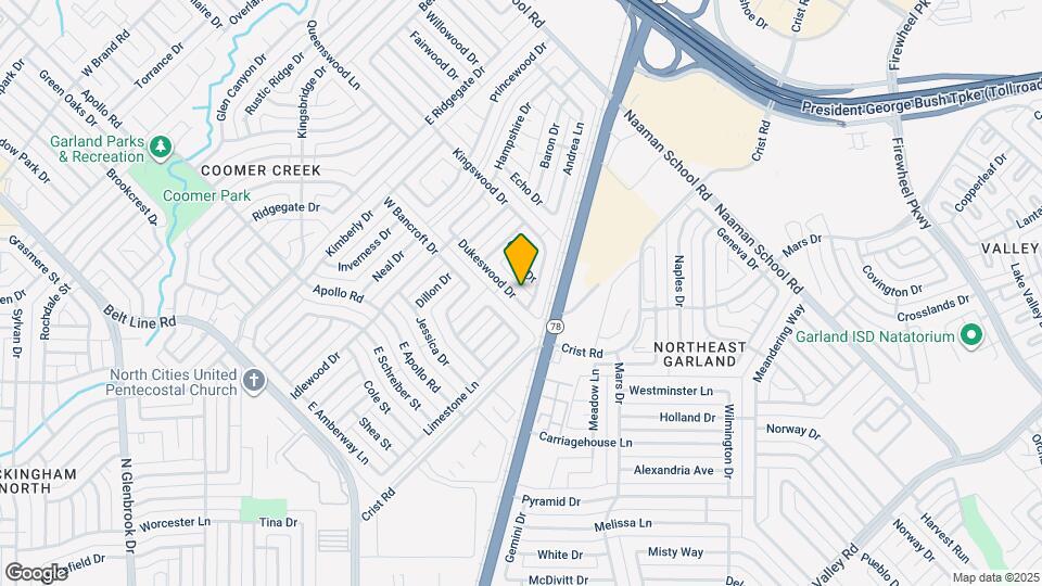 2729 Dukeswood Dr Map and Location Details