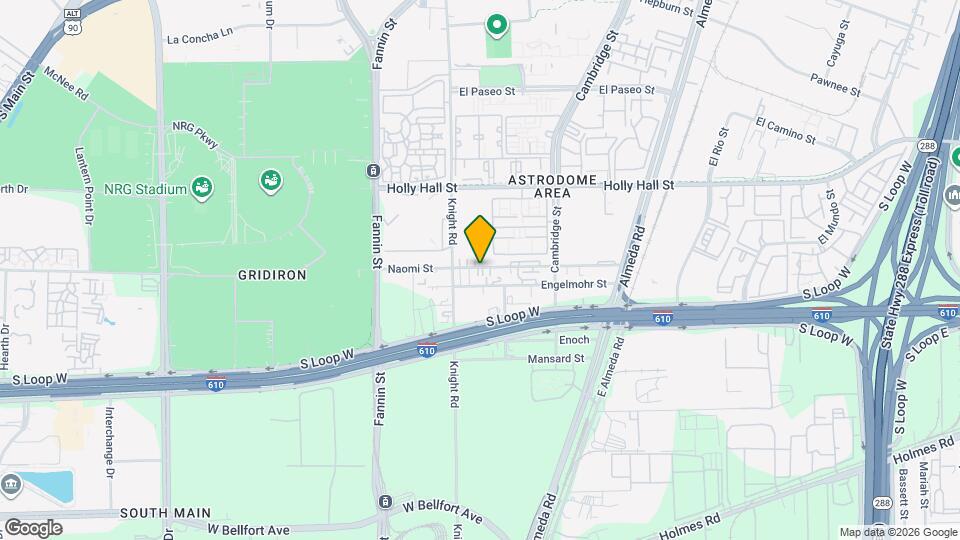 2118 Naomi St Map and Location Details