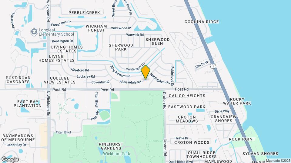 2219 Allan Adale Rd Map and Location Details