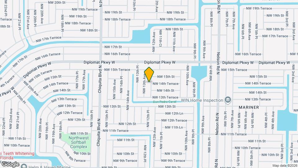 1412 NW 12th Pl Map and Location Details