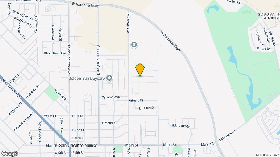 638 Moondance Ln Map and Location Details