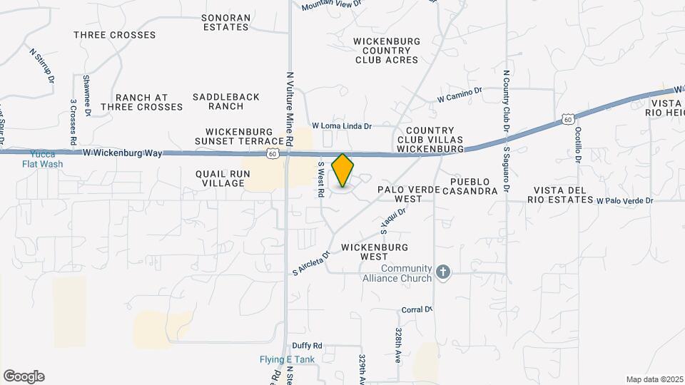 1855 W Wickenburg Way Map and Location Details