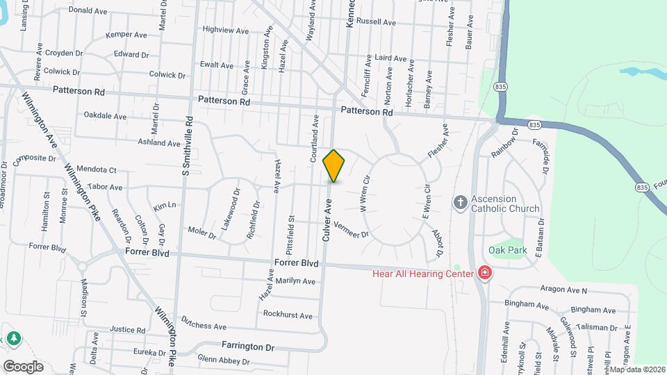 2000 Culver Ave Map and Location Details