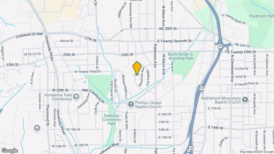 2335 Greenway Ave NW Map and Location Details