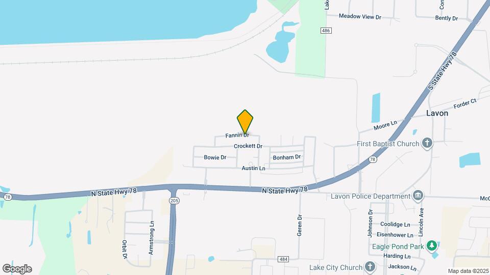 762 Fannin Dr Map and Location Details