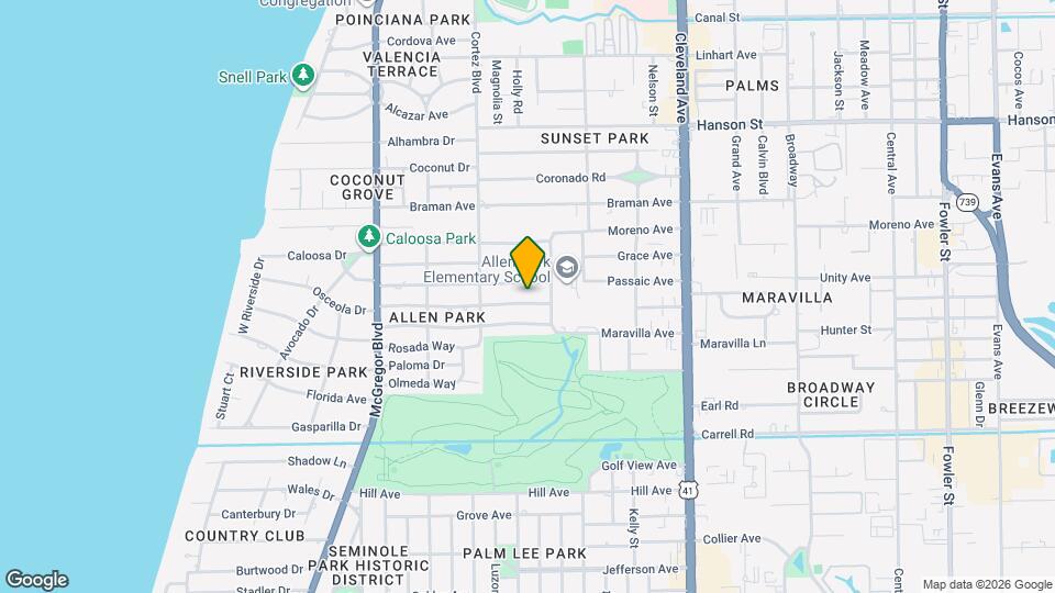 1659 Ricardo Ave Map and Location Details