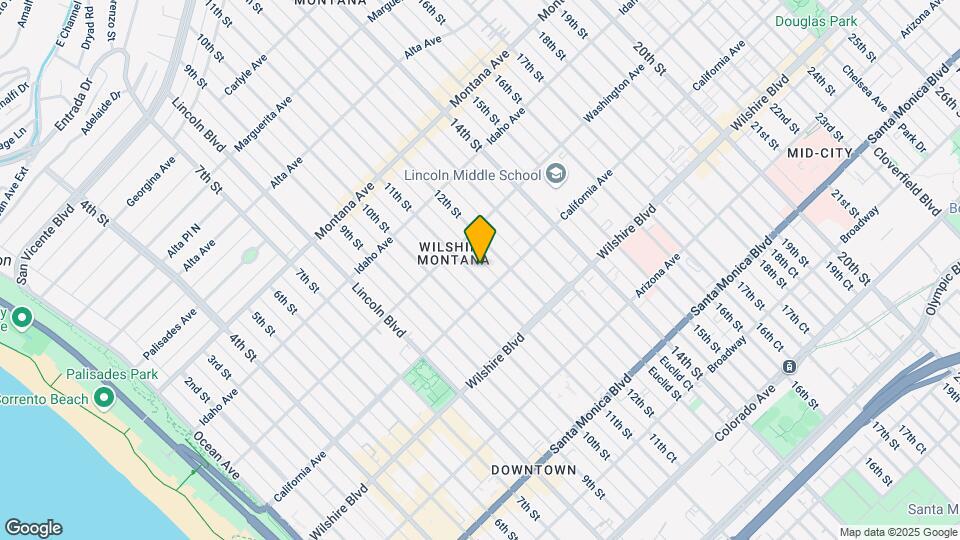 1037 11th St Mapa y Detalles de la Ubicación