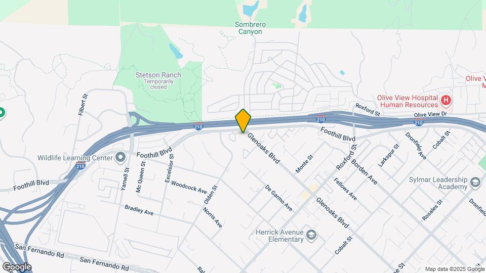 15500 Foothill Blvd Map and Location Details