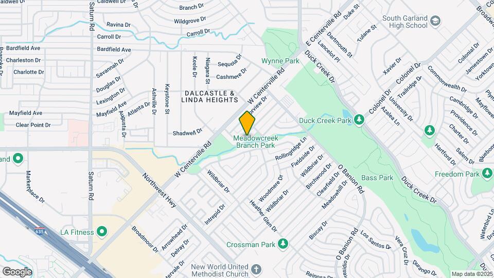 432 Valley Park Dr Map and Location Details
