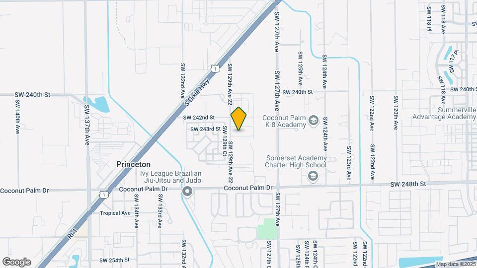 12859 SW 243rd Terrace Map and Location Details