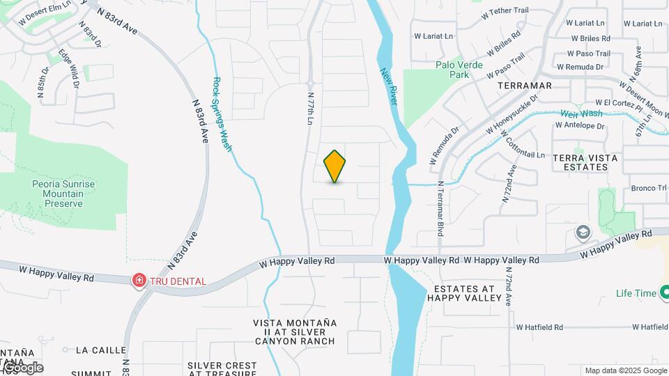 7679 W Saddlehorn Rd Mapa y Detalles de la Ubicación