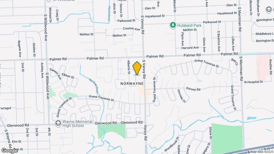2065 Alanson St Map and Location Details