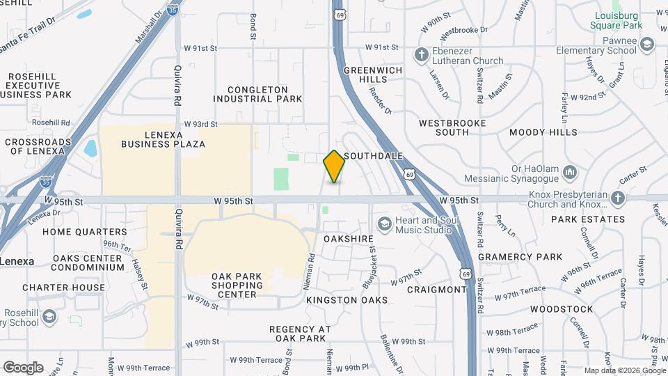 9426 Reeder Dr Map and Location Details