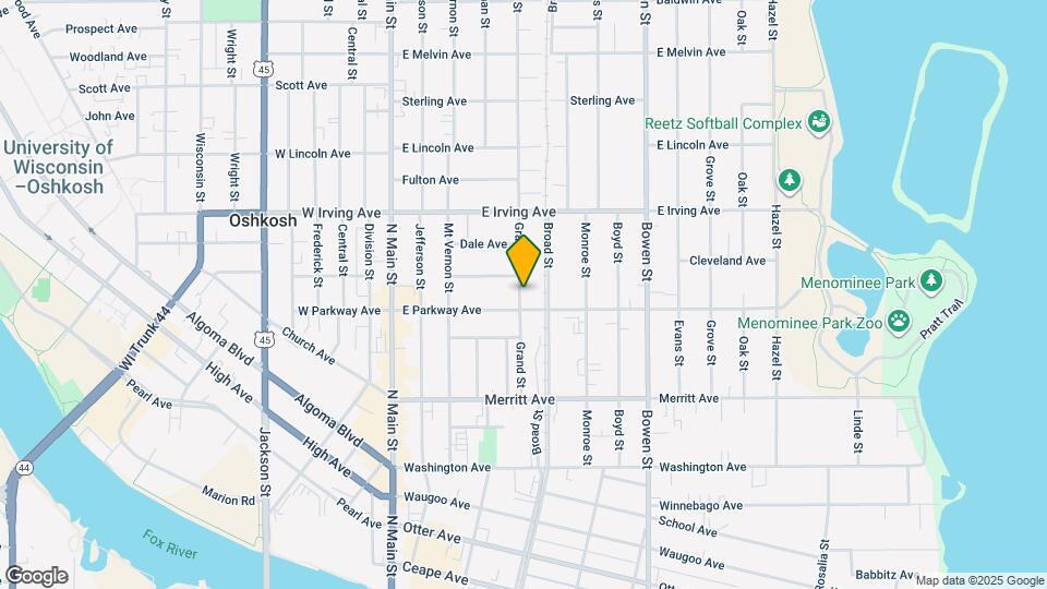 612 Grand St Map and Location Details