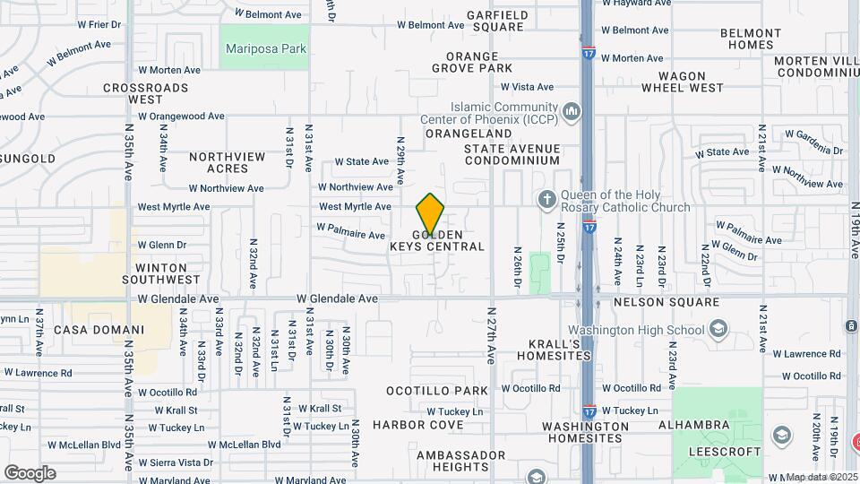 7110 N 28th Dr Map and Location Details