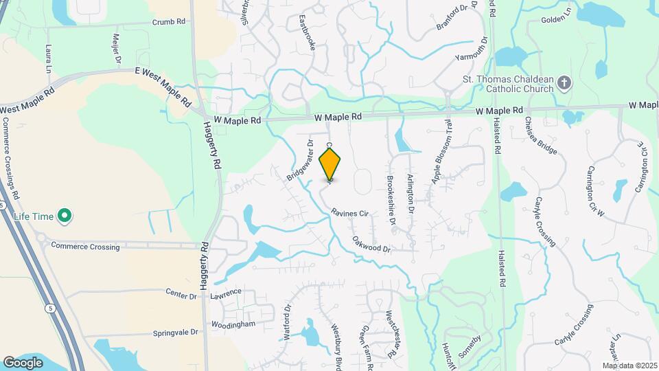 6627 Crest Top Dr Map and Location Details