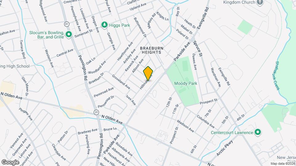 51 Hillman Ave Map and Location Details