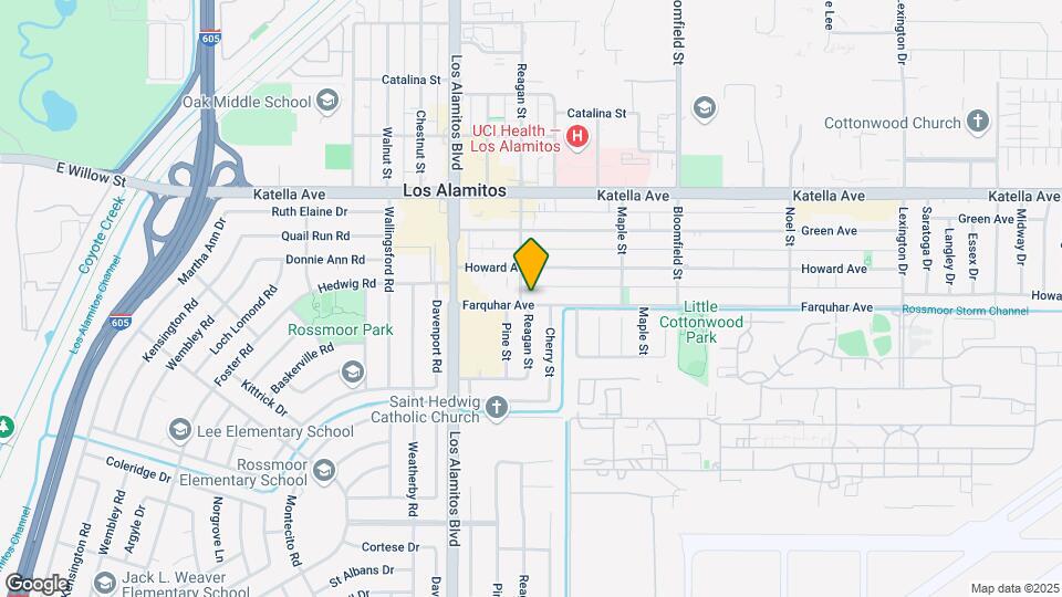 3661 Farquhar Ave Mapa y Detalles de la Ubicación