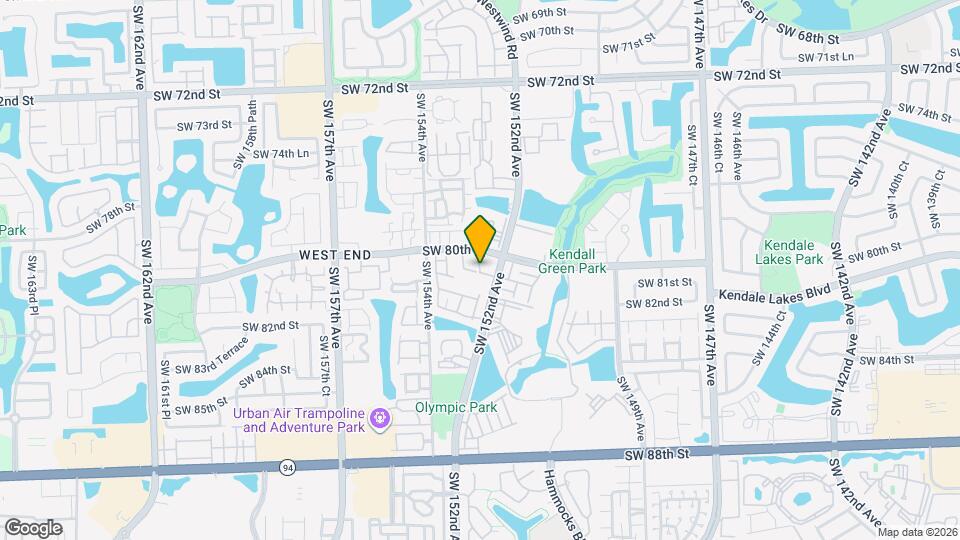 8020 SW 152nd Ave Map and Location Details
