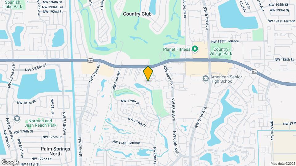 18356 NW 68th Ave Map and Location Details