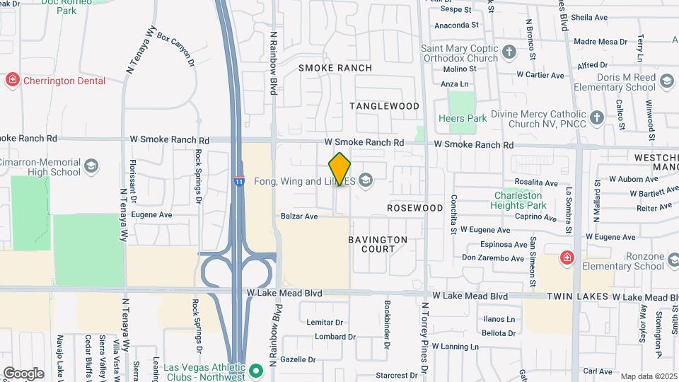 2232 Benmore St Mapa y Detalles de la Ubicación